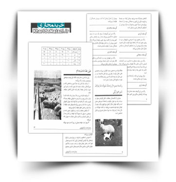 کتاب الکترونیکی پرواربندی گوسفند