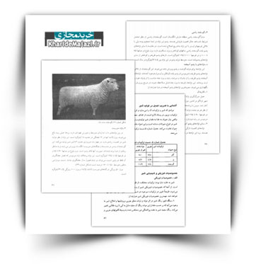 کتاب الکترونیکی رکوردگیری و ثبت مشخصات گوسفند و بز