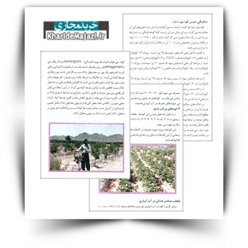کتاب آموزشی مصرف کود همراه با آبیاری ( Feritgation ) در گیاهان زراعی و درختان میوه